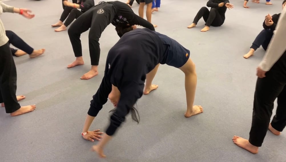 身体を使った稽古