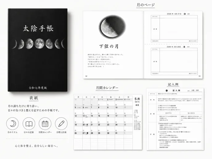 内に目を向ける — 太陰手帳